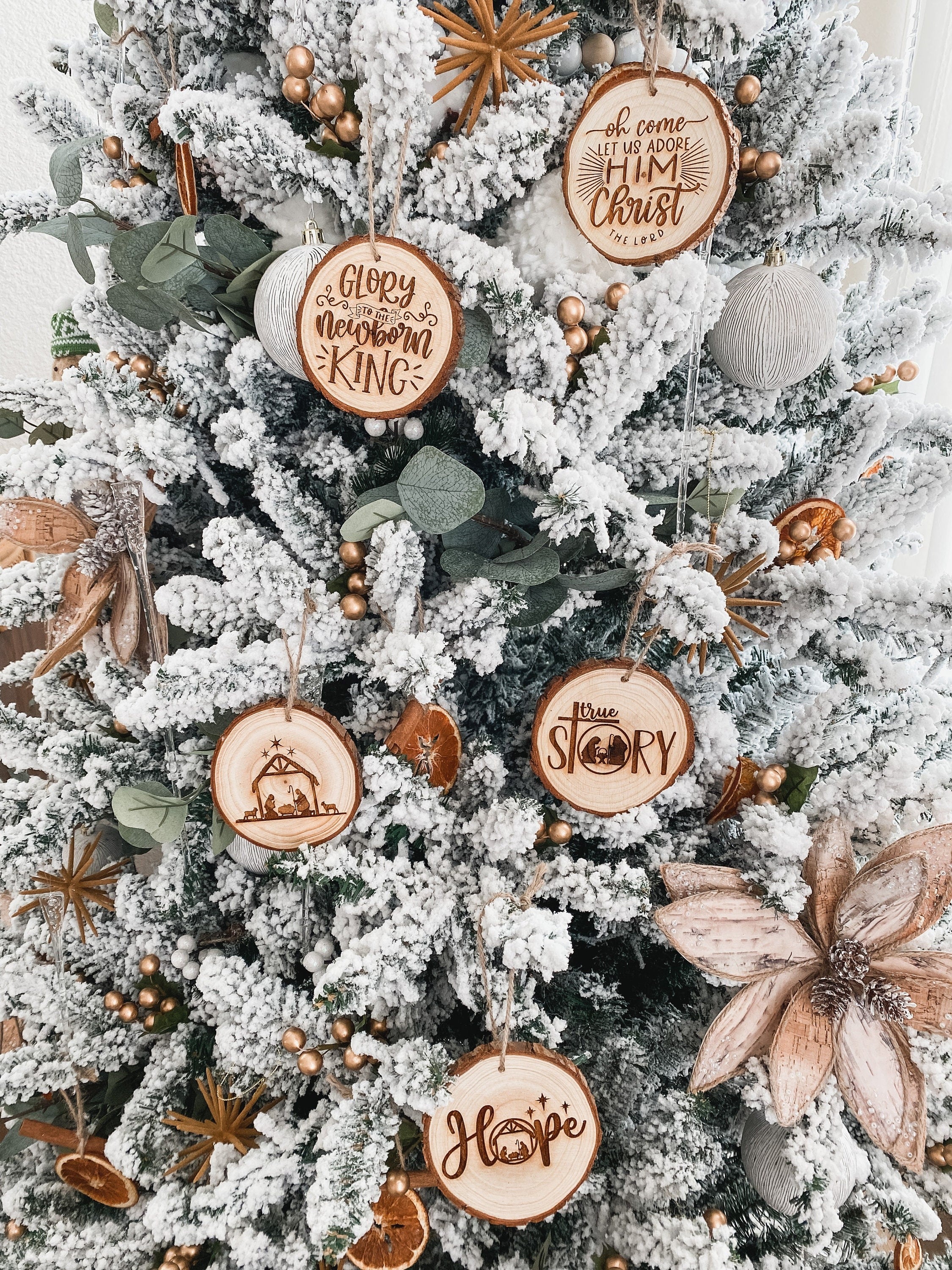 Ideas For Christmas Trees, Christmas Ornament, Christmas Tree Decor, Wooden Holiday Decorations, Christmas Tree Decorations For DCLAF21